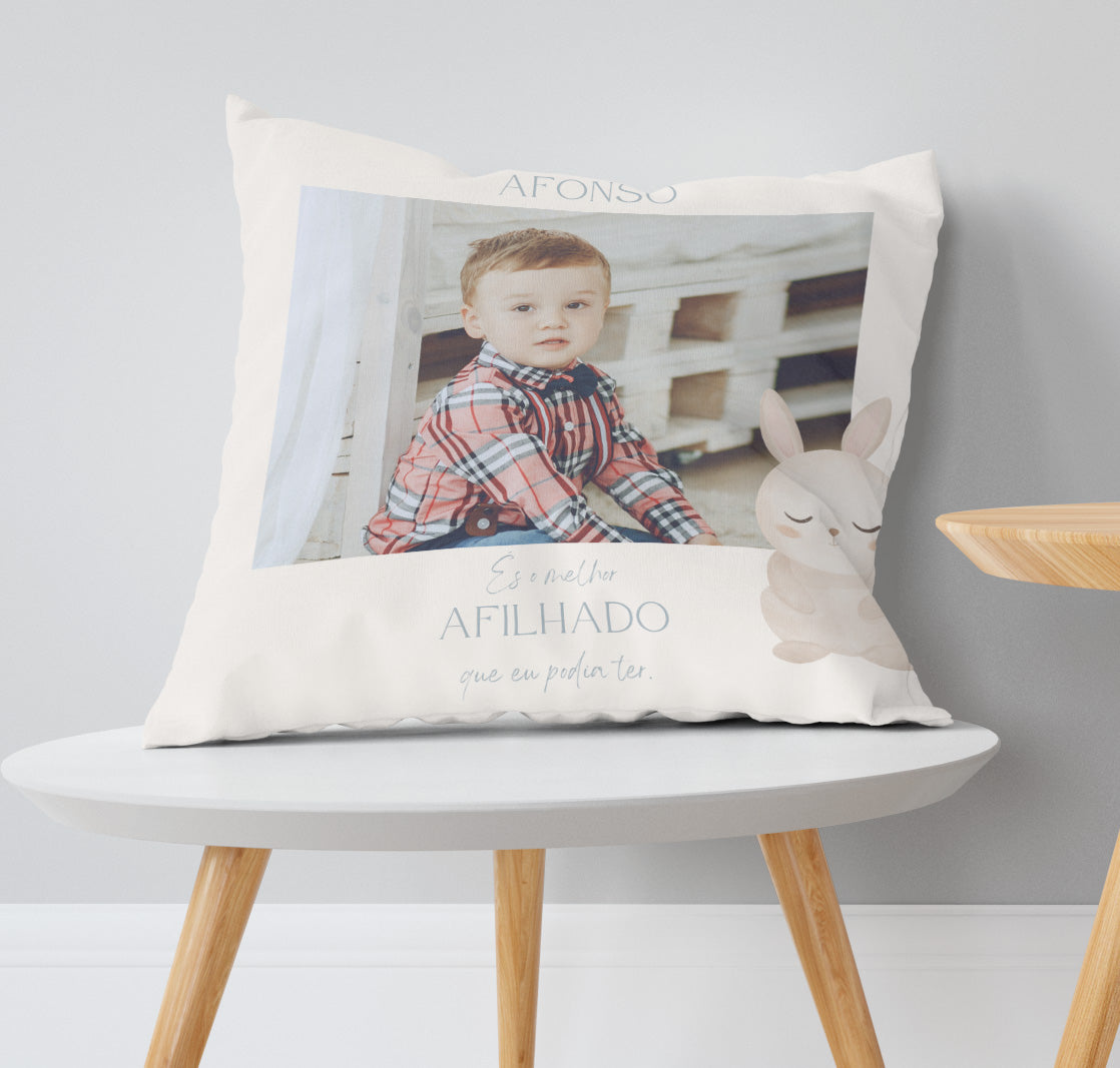Almofada Personalizada – Um Mimo para a Melhor Afilhado
