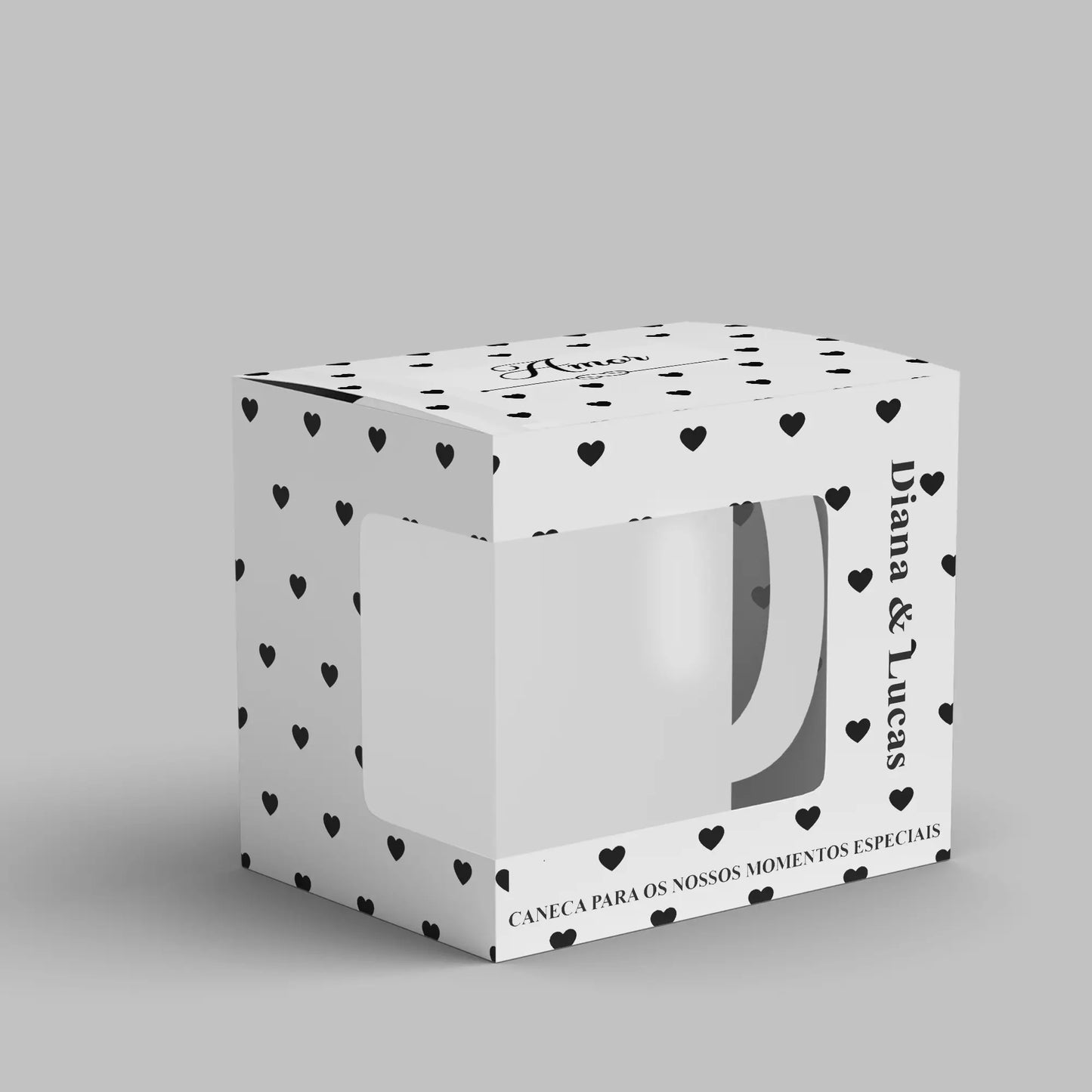 Caixa Para Caneca Personalizada