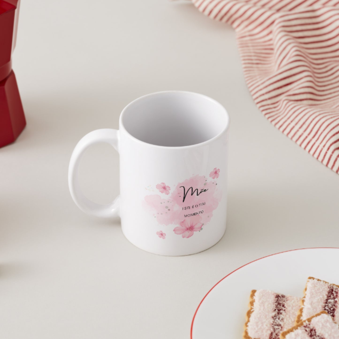 Caneca Personalizada – "Mãe, este é o teu momento"