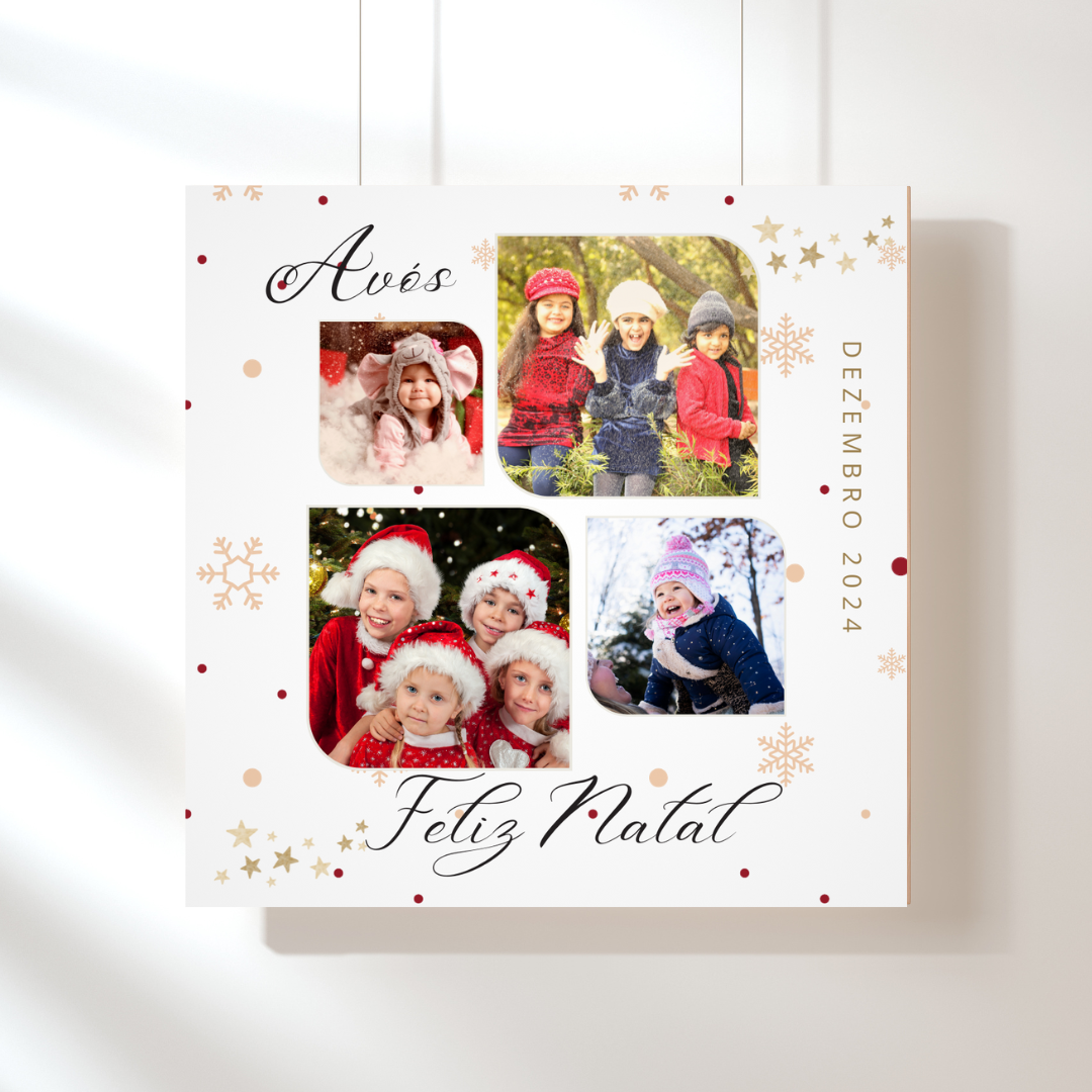 Tela de Natal Personalizada