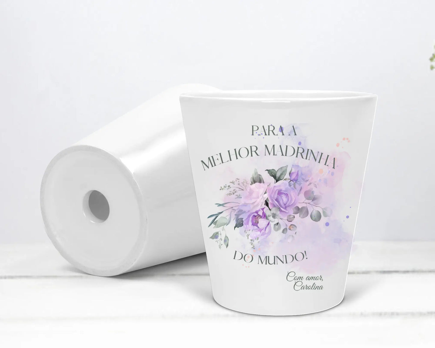 Vasinho Personalizado para Madrinha