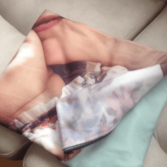 MANTA PERSONALIZADA COM FOTO- DECOR PRESENTES PERSONALIZADOS