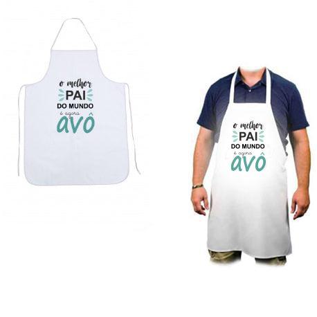Avental Personalizado Pai-Avô - DECOR PRESENTES PERSONALIZADOS