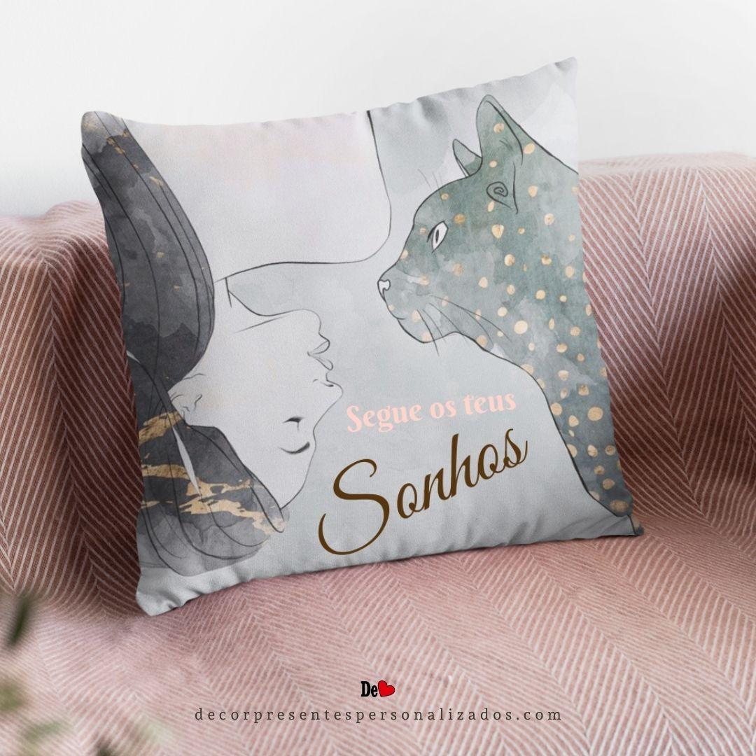 Almofada "Sonhos" - DECOR PRESENTES PERSONALIZADOS
