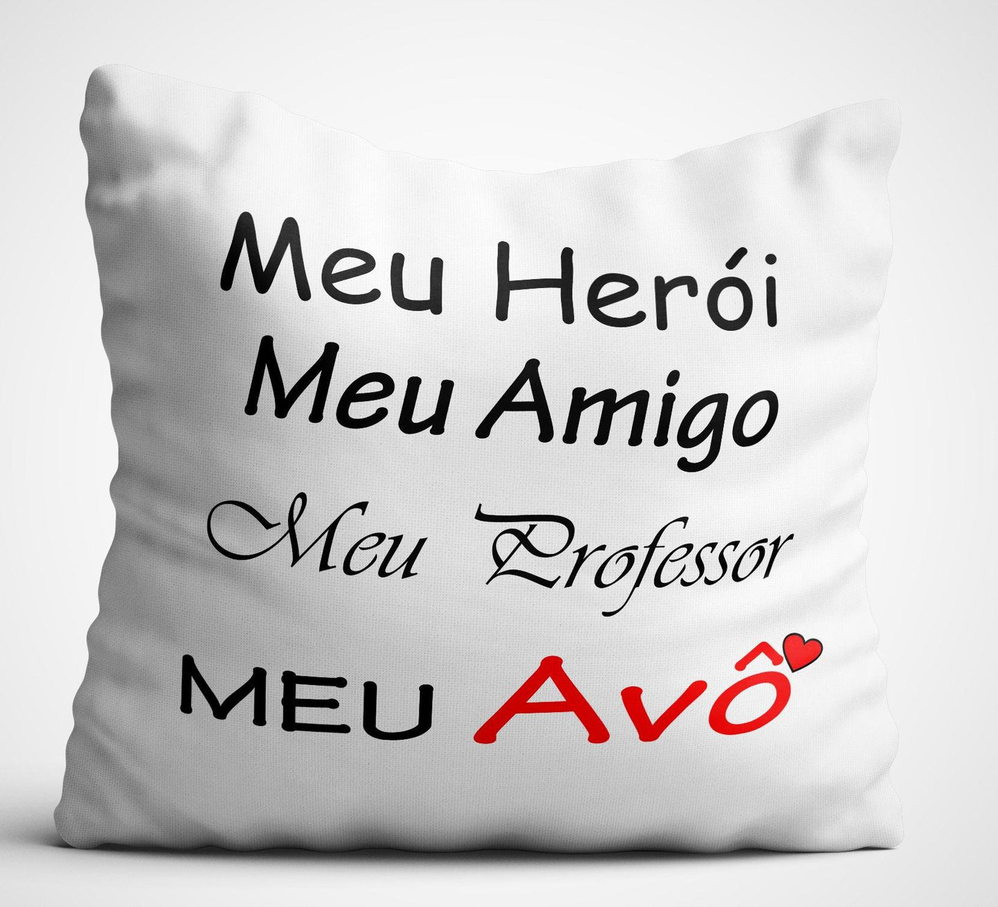 Almofada Personalizada Avô Herói - DECOR PRESENTES PERSONALIZADOS