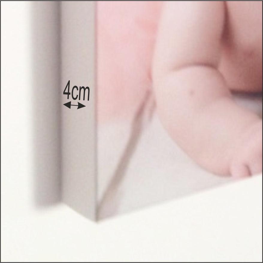 Tela Dados Do Nascimento Baby Flower - DECOR PRESENTES PERSONALIZADOS