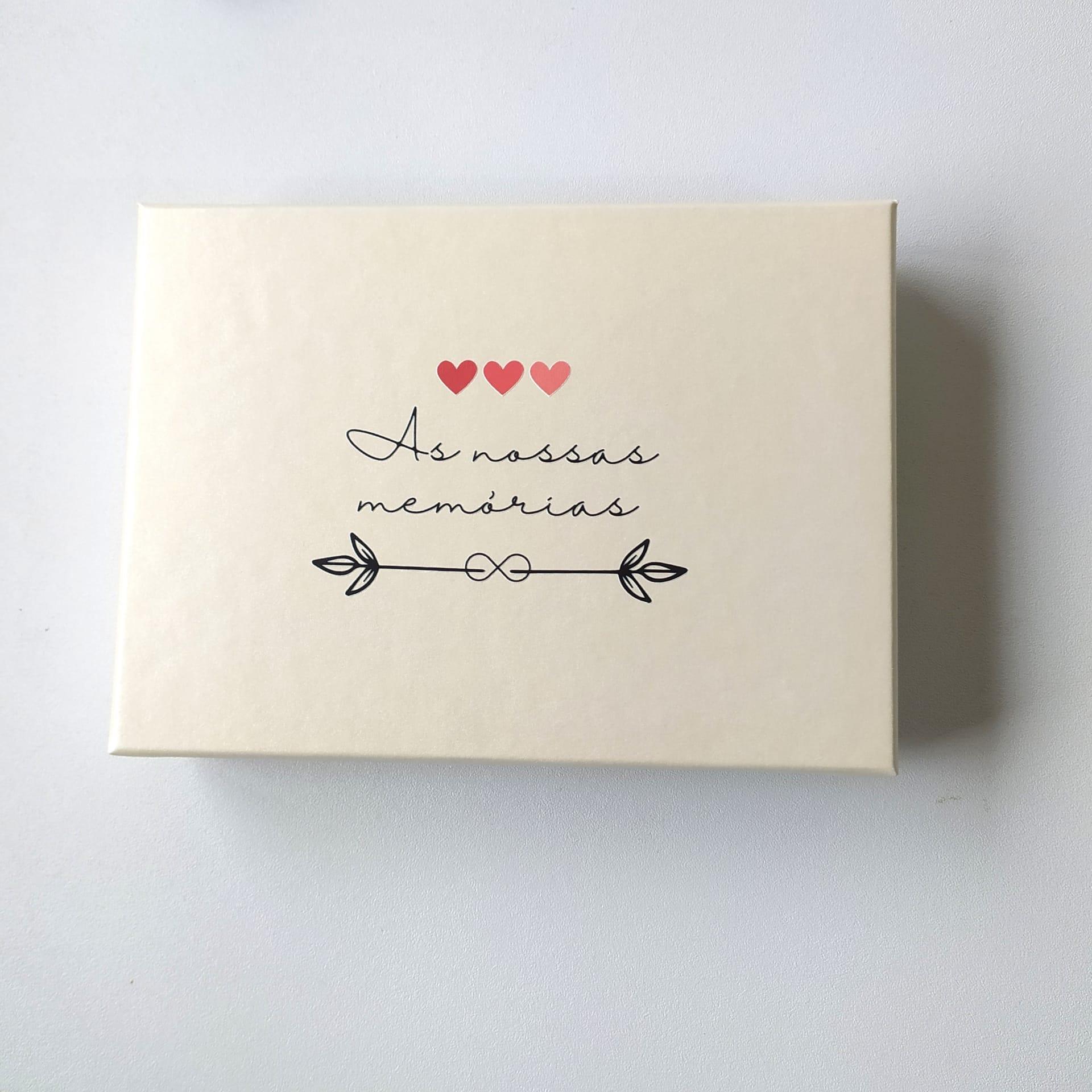 Caixa Personalizada Para fotos 15x20 - DECOR PRESENTES PERSONALIZADOS