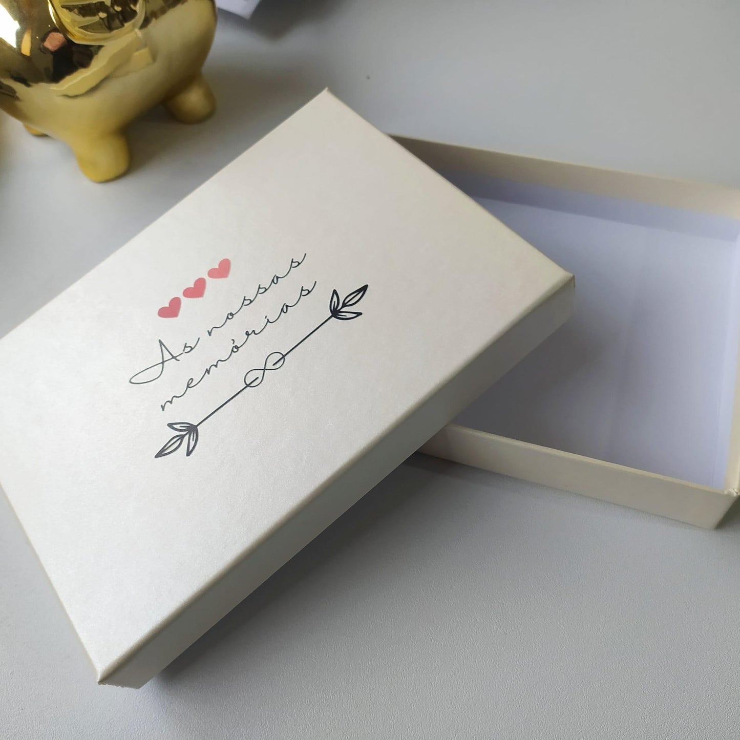 Caixa Personalizada Para fotos 10cmx15cm - DECOR PRESENTES PERSONALIZADOS