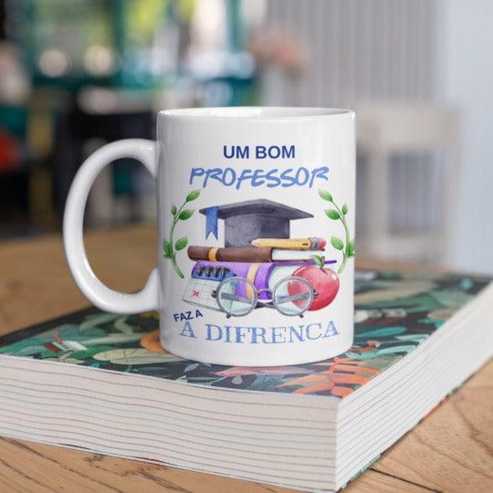 Caneca "Um Bom Professor" - DECOR PRESENTES PERSONALIZADOS