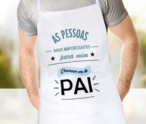 Avental "Pai" - DECOR PRESENTES PERSONALIZADOS