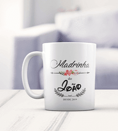 CANECAS PERSONALIZADAS PARA PADRINHOS- DECOR PRESENTES PERSONALIZADOS