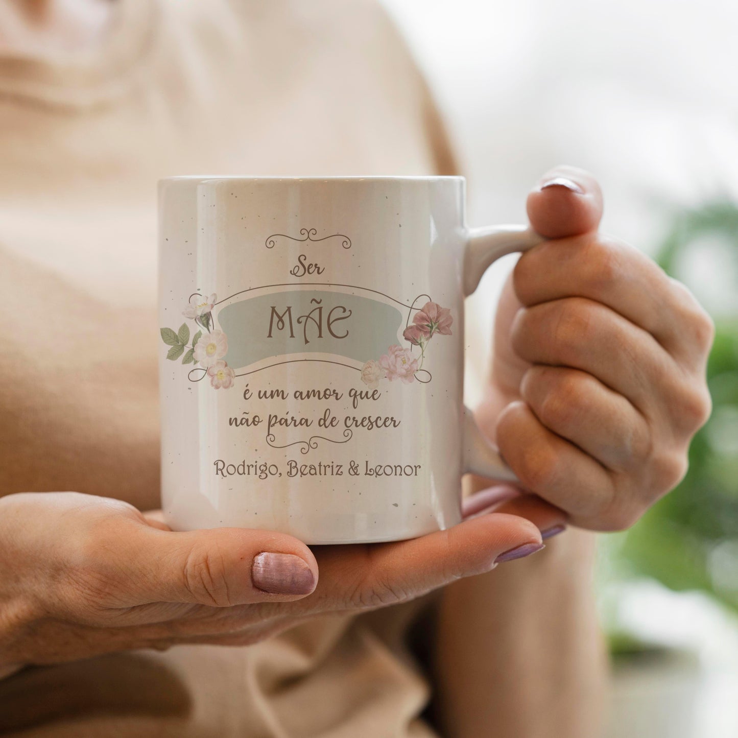 Caneca Personalizada "Ser Mãe" - DECOR PRESENTES PERSONALIZADOS