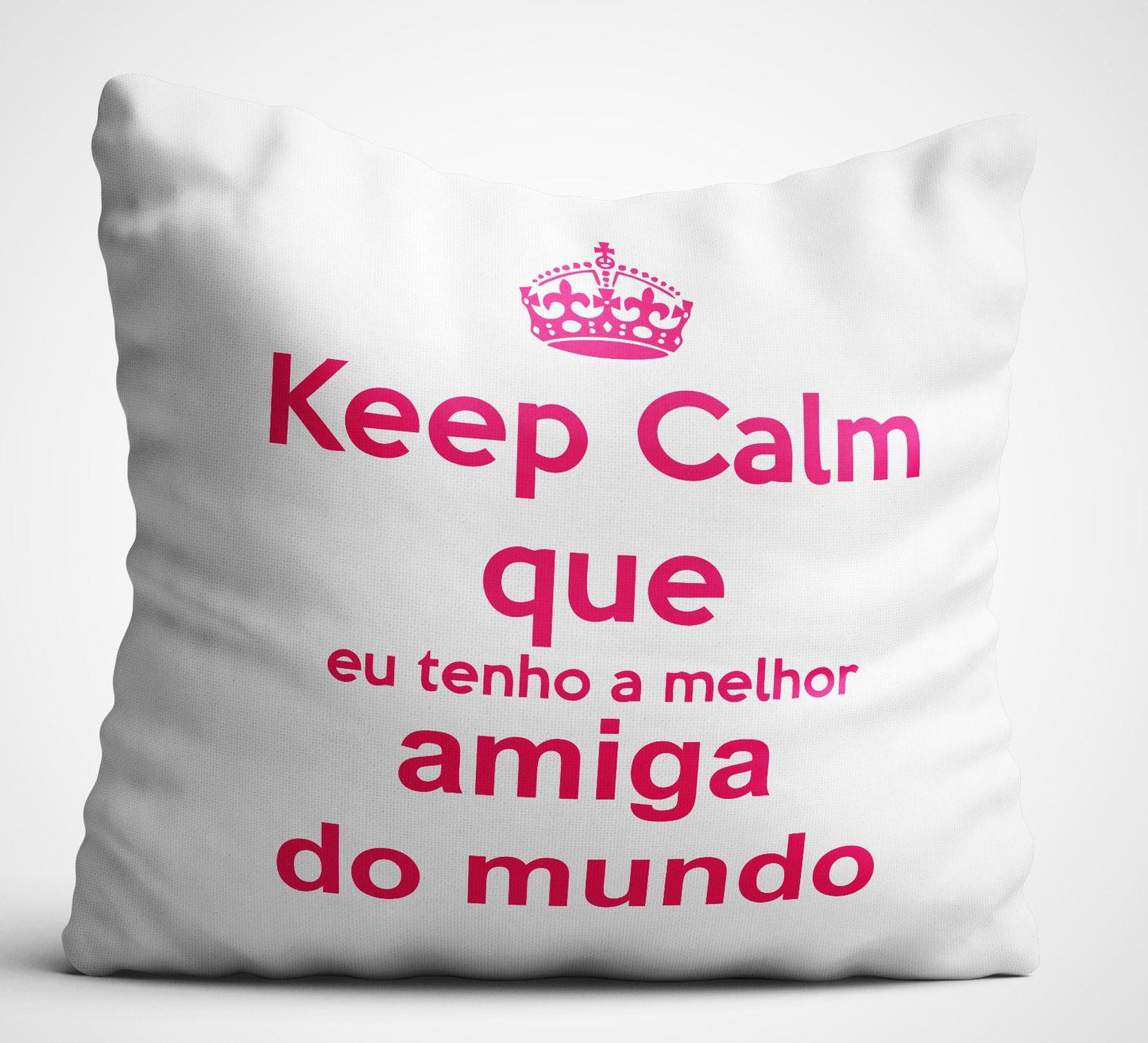 Almofada "Keep Calm Amiga" - DECOR PRESENTES PERSONALIZADOS