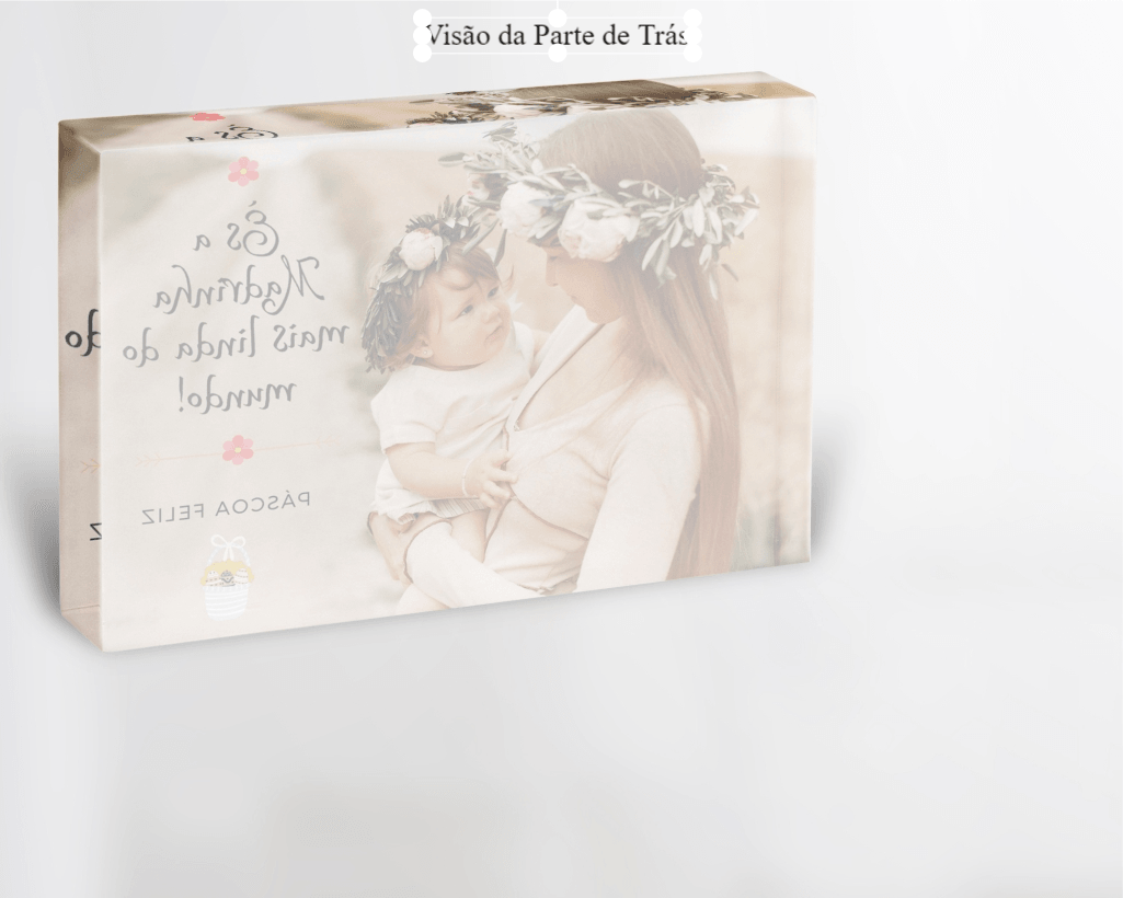 MOLDURA 3D - FOTO CRISTAL PERSONALIZADO - DECOR PRESENTES PERSONALIZADOS