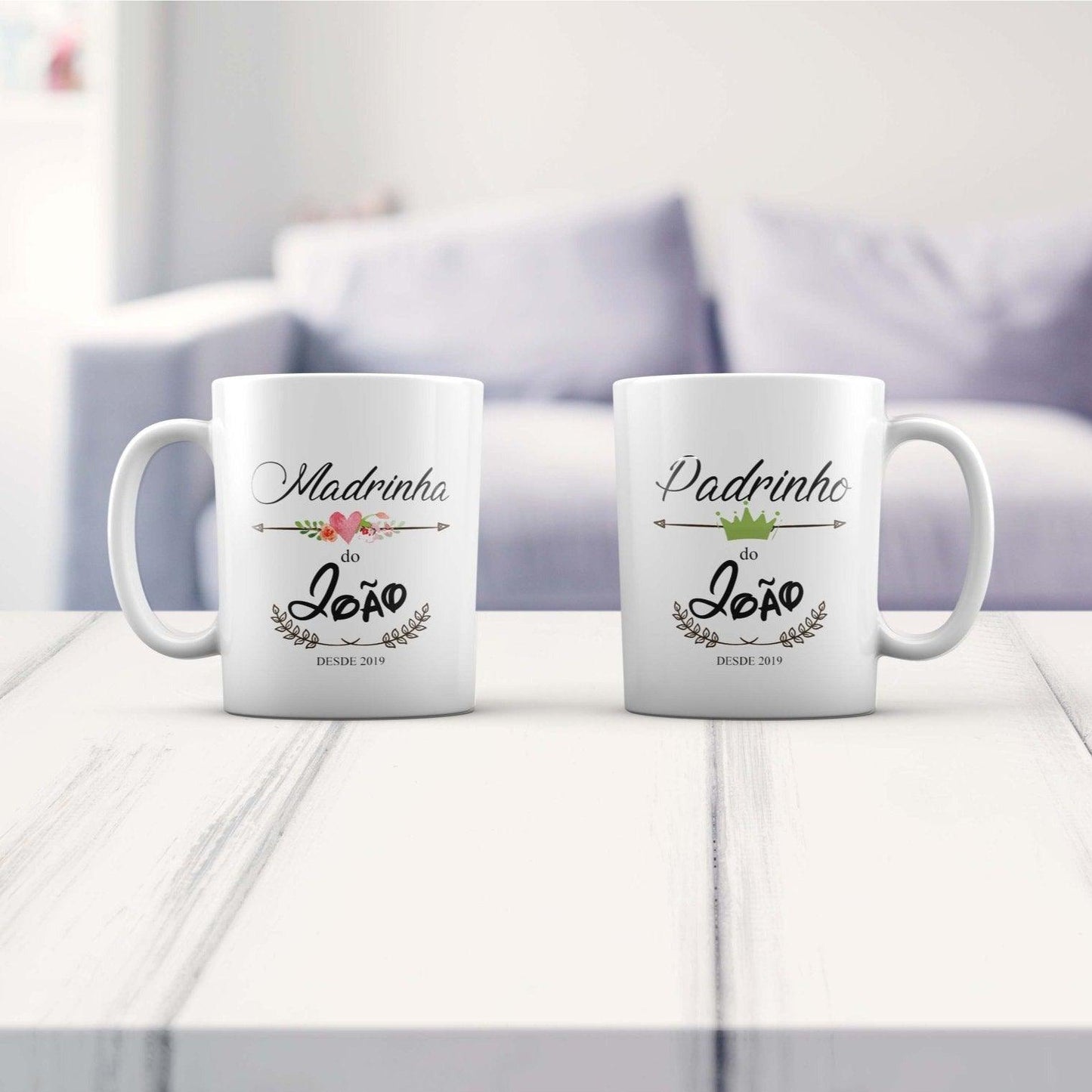 Canecas Personalizadas Para Padrinhos