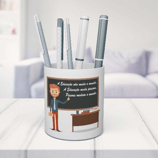 Porta-canetas personalizado
