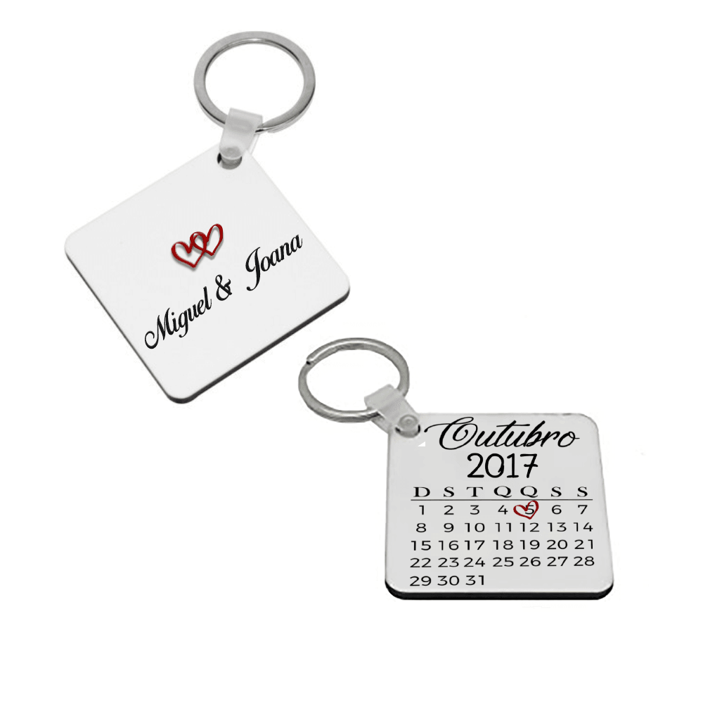 Porta-chaves Calendário - DECOR PRESENTES PERSONALIZADOS