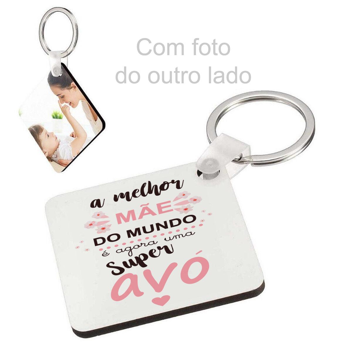 Porta-chaves "Avó" - DECOR PRESENTES PERSONALIZADOS