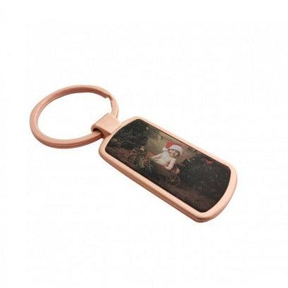 PORTA-CHAVES RETANGULAR EM METAL PERSONALIZADO - DECOR PRESENTES PERSONALIZADOS