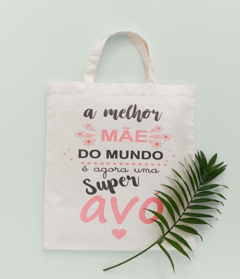 Saco Personalizado "Melhor Avó" - DECOR PRESENTES PERSONALIZADOS