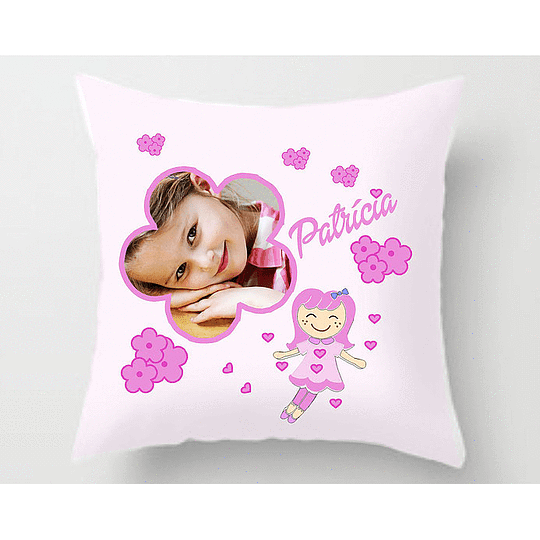 Almofadas Cor Preenchimento Total (Frente &Verso) - DECOR PRESENTES PERSONALIZADOS