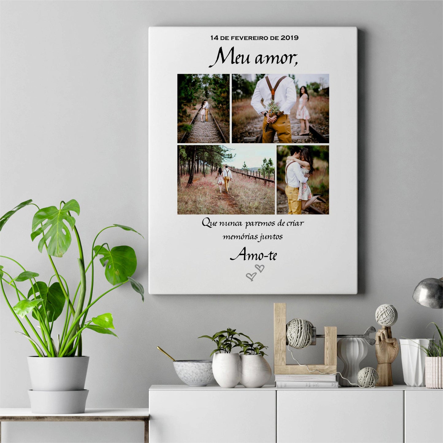 Tela Personalizada - Momentos - DECOR PRESENTES PERSONALIZADOS