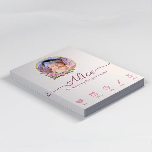 Tela Dados Do Nascimento "Classic" - DECOR PRESENTES PERSONALIZADOS