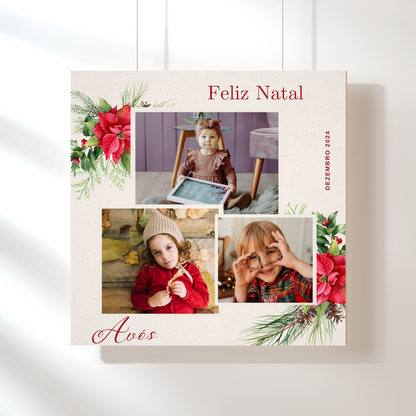 Tela de Natal Personalizada