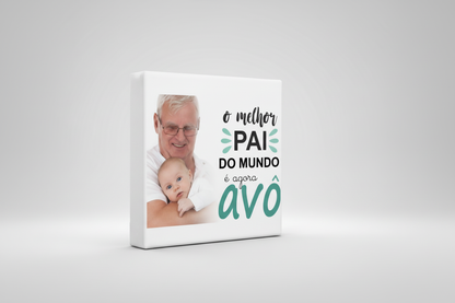 Tela "Melhor Pai Avô" Com Foto