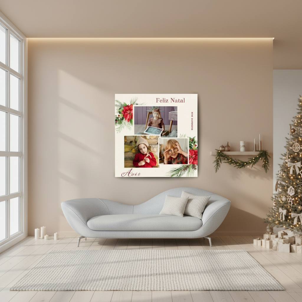 Tela de Natal Personalizada