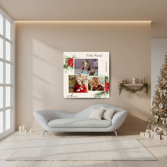 Tela de Natal Personalizada