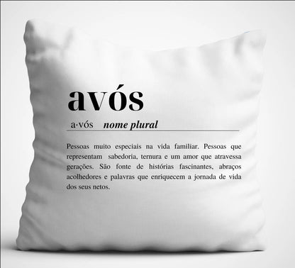 Almofada Personalizada "Definição: Avós"