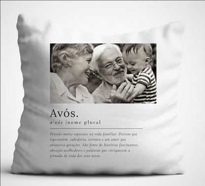 Almofada Personalizada "Avós - Significado"