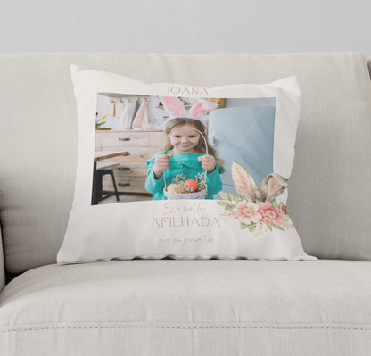 Almofada Personalizada – Um Mimo para a Melhor Afilhada!