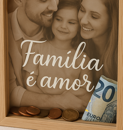 Moldura Mealheiro Personalizado