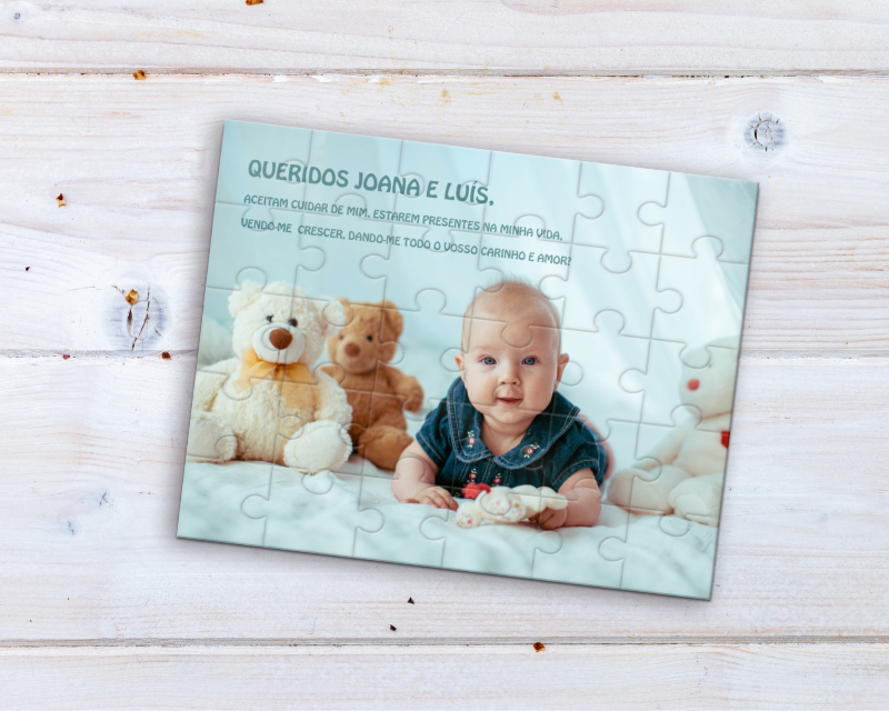 puzzle personalizado Decor Presentes Personalizados