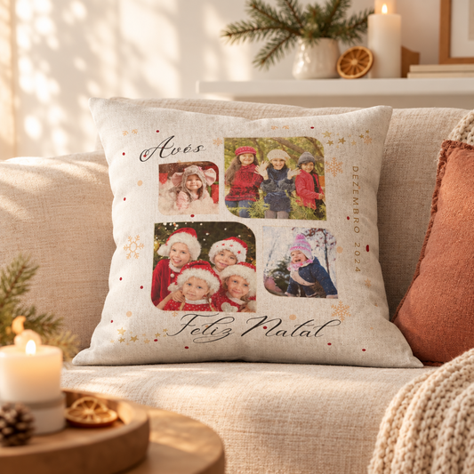 Almofada Personalizável "Natal"