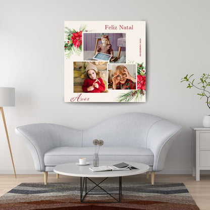 Tela de Natal Personalizada