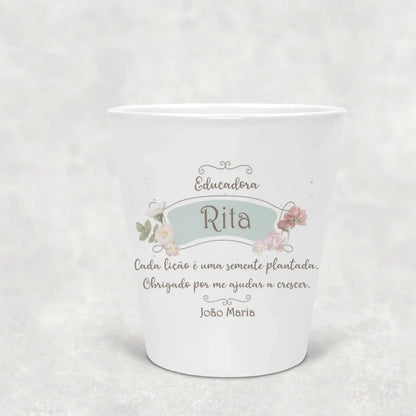 VASO EM CERÂMICA PERSONALIZADO "VINTAGE"