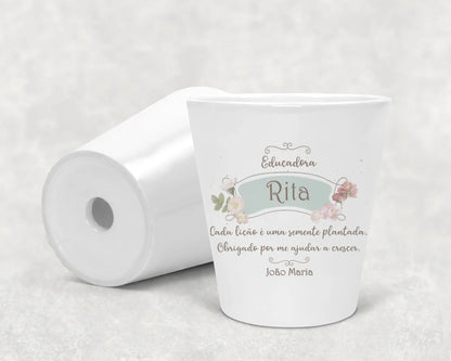 VASO EM CERÂMICA PERSONALIZADO "VINTAGE"