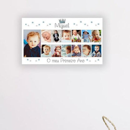 Tela "O meu Primeiro Ano" - Decor Presentes Personalizados