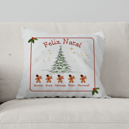 Almofada "O nosso Natal"