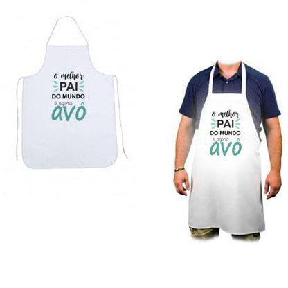 Avental Personalizado  Pai-Avô - DECOR PRESENTES PERSONALIZADOS