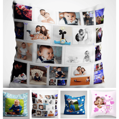 Almofadas Cor Preenchimento Total (Frente &Verso) - DECOR PRESENTES PERSONALIZADOS