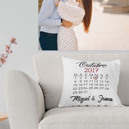 Almofada Calendário - DECOR PRESENTES PERSONALIZADOS