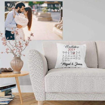 Almofada Calendário - DECOR PRESENTES PERSONALIZADOS