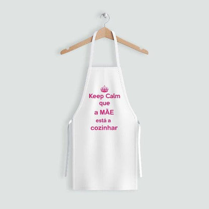 Avental "Keep Calm Que A Mãe" - DECOR PRESENTES PERSONALIZADOS