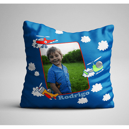Almofadas Cor Preenchimento Total (Frente &Verso) - DECOR PRESENTES PERSONALIZADOS