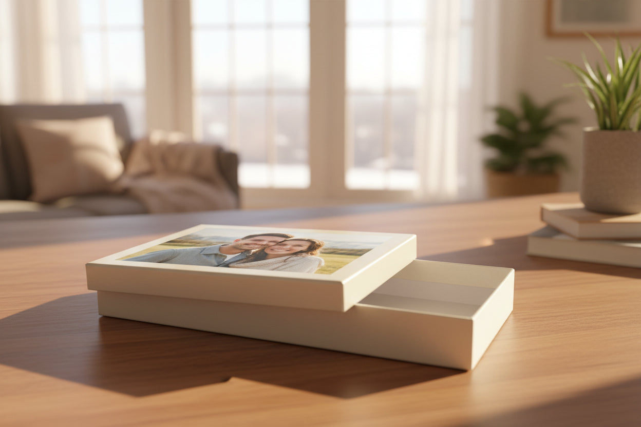 Caixa Personalizada Para fotos 10cmx15cm - DECOR PRESENTES PERSONALIZADOS