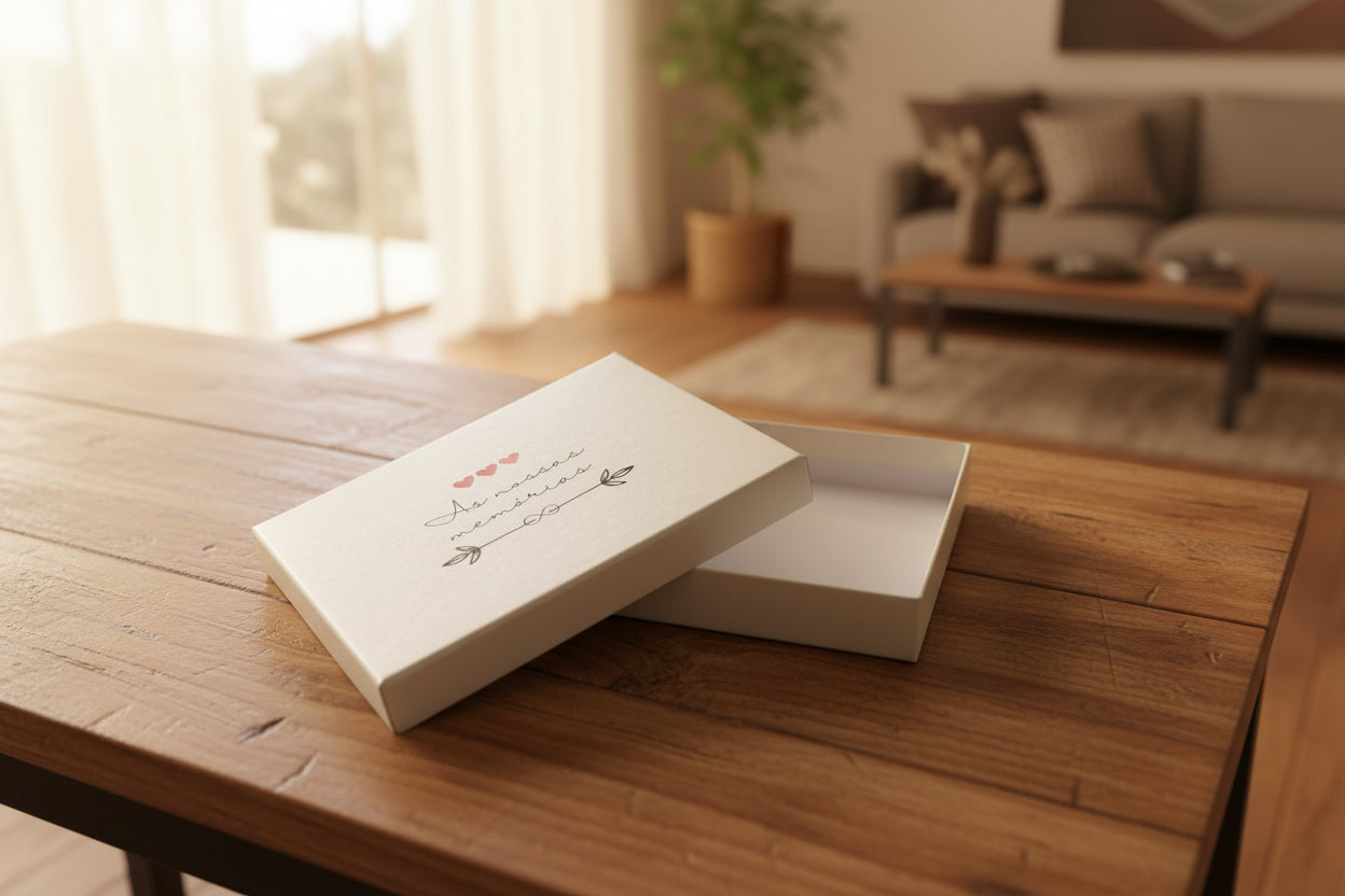 Caixa Personalizada Para fotos 10cmx15cm - DECOR PRESENTES PERSONALIZADOS